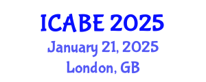 International Conference on Accounting, Business and Economics (ICABE) January 21, 2025 - London, United Kingdom