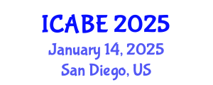 International Conference on Accounting, Business and Economics (ICABE) January 14, 2025 - San Diego, United States
