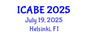 International Conference on Accounting, Business and Economics (ICABE) July 19, 2025 - Helsinki, Finland