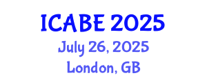 International Conference on Accounting, Business and Economics (ICABE) July 26, 2025 - London, United Kingdom