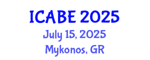 International Conference on Accounting, Business and Economics (ICABE) July 15, 2025 - Mykonos, Greece