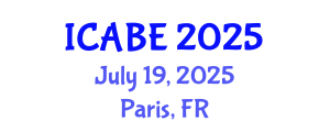 International Conference on Accounting, Business and Economics (ICABE) July 19, 2025 - Paris, France
