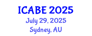 International Conference on Accounting, Business and Economics (ICABE) July 29, 2025 - Sydney, Australia