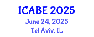 International Conference on Accounting, Business and Economics (ICABE) June 24, 2025 - Tel Aviv, Israel