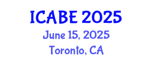 International Conference on Accounting, Business and Economics (ICABE) June 15, 2025 - Toronto, Canada