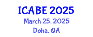 International Conference on Accounting, Business and Economics (ICABE) March 25, 2025 - Doha, Qatar