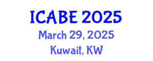 International Conference on Accounting, Business and Economics (ICABE) March 29, 2025 - Kuwait, Kuwait