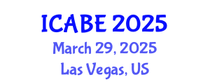 International Conference on Accounting, Business and Economics (ICABE) March 29, 2025 - Las Vegas, United States