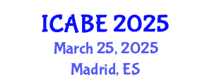 International Conference on Accounting, Business and Economics (ICABE) March 25, 2025 - Madrid, Spain