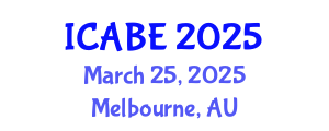 International Conference on Accounting, Business and Economics (ICABE) March 25, 2025 - Melbourne, Australia