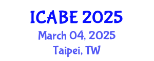 International Conference on Accounting, Business and Economics (ICABE) March 04, 2025 - Taipei, Taiwan