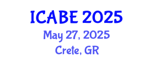 International Conference on Accounting, Business and Economics (ICABE) May 27, 2025 - Crete, Greece