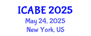 International Conference on Accounting, Business and Economics (ICABE) May 24, 2025 - New York, United States