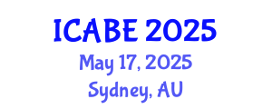 International Conference on Accounting, Business and Economics (ICABE) May 17, 2025 - Sydney, Australia