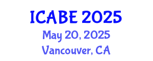 International Conference on Accounting, Business and Economics (ICABE) May 20, 2025 - Vancouver, Canada