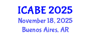 International Conference on Accounting, Business and Economics (ICABE) November 18, 2025 - Buenos Aires, Argentina