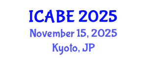 International Conference on Accounting, Business and Economics (ICABE) November 15, 2025 - Kyoto, Japan
