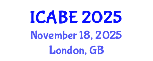 International Conference on Accounting, Business and Economics (ICABE) November 18, 2025 - London, United Kingdom