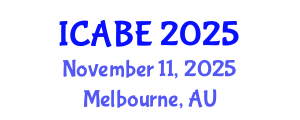 International Conference on Accounting, Business and Economics (ICABE) November 11, 2025 - Melbourne, Australia