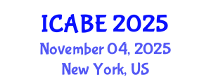 International Conference on Accounting, Business and Economics (ICABE) November 04, 2025 - New York, United States