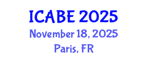 International Conference on Accounting, Business and Economics (ICABE) November 18, 2025 - Paris, France