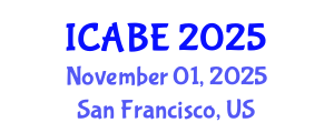 International Conference on Accounting, Business and Economics (ICABE) November 01, 2025 - San Francisco, United States