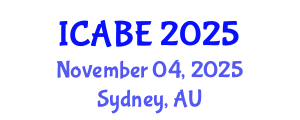 International Conference on Accounting, Business and Economics (ICABE) November 04, 2025 - Sydney, Australia