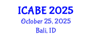 International Conference on Accounting, Business and Economics (ICABE) October 25, 2025 - Bali, Indonesia