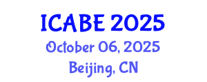International Conference on Accounting, Business and Economics (ICABE) October 06, 2025 - Beijing, China