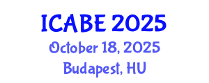 International Conference on Accounting, Business and Economics (ICABE) October 18, 2025 - Budapest, Hungary