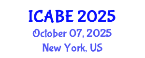 International Conference on Accounting, Business and Economics (ICABE) October 07, 2025 - New York, United States