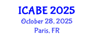 International Conference on Accounting, Business and Economics (ICABE) October 28, 2025 - Paris, France