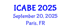 International Conference on Accounting, Business and Economics (ICABE) September 20, 2025 - Paris, France
