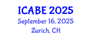International Conference on Accounting, Business and Economics (ICABE) September 16, 2025 - Zurich, Switzerland