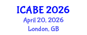 International Conference on Accounting, Business and Economics (ICABE) April 20, 2026 - London, United Kingdom International Conference on Accounting, Business and Economics (ICABE) April 20, 2026 - London, United Kingdom