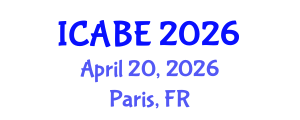 International Conference on Accounting, Business and Economics (ICABE) April 20, 2026 - Paris, France International Conference on Accounting, Business and Economics (ICABE) April 20, 2026 - Paris, France