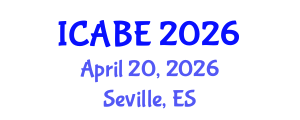 International Conference on Accounting, Business and Economics (ICABE) April 20, 2026 - Seville, Spain International Conference on Accounting, Business and Economics (ICABE) April 20, 2026 - Seville, Spain