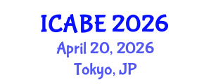 International Conference on Accounting, Business and Economics (ICABE) April 20, 2026 - Tokyo, Japan International Conference on Accounting, Business and Economics (ICABE) April 20, 2026 - Tokyo, Japan