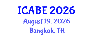 International Conference on Accounting, Business and Economics (ICABE) August 19, 2026 - Bangkok, Thailand International Conference on Accounting, Business and Economics (ICABE) August 19, 2026 - Bangkok, Thailand