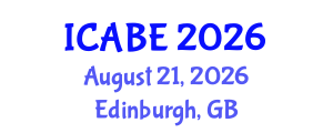 International Conference on Accounting, Business and Economics (ICABE) August 21, 2026 - Edinburgh, United Kingdom International Conference on Accounting, Business and Economics (ICABE) August 21, 2026 - Edinburgh, United Kingdom