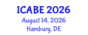 International Conference on Accounting, Business and Economics (ICABE) August 14, 2026 - Hamburg, Germany International Conference on Accounting, Business and Economics (ICABE) August 14, 2026 - Hamburg, Germany