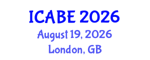 International Conference on Accounting, Business and Economics (ICABE) August 19, 2026 - London, United Kingdom International Conference on Accounting, Business and Economics (ICABE) August 19, 2026 - London, United Kingdom