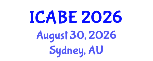 International Conference on Accounting, Business and Economics (ICABE) August 30, 2026 - Sydney, Australia International Conference on Accounting, Business and Economics (ICABE) August 30, 2026 - Sydney, Australia