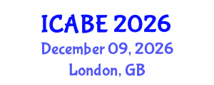International Conference on Accounting, Business and Economics (ICABE) December 09, 2026 - London, United Kingdom International Conference on Accounting, Business and Economics (ICABE) December 09, 2026 - London, United Kingdom