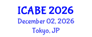 International Conference on Accounting, Business and Economics (ICABE) December 02, 2026 - Tokyo, Japan International Conference on Accounting, Business and Economics (ICABE) December 02, 2026 - Tokyo, Japan