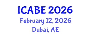 International Conference on Accounting, Business and Economics (ICABE) February 12, 2026 - Dubai, United Arab Emirates International Conference on Accounting, Business and Economics (ICABE) February 12, 2026 - Dubai, United Arab Emirates
