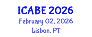 International Conference on Accounting, Business and Economics (ICABE) February 02, 2026 - Lisbon, Portugal International Conference on Accounting, Business and Economics (ICABE) February 02, 2026 - Lisbon, Portugal