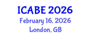 International Conference on Accounting, Business and Economics (ICABE) February 16, 2026 - London, United Kingdom International Conference on Accounting, Business and Economics (ICABE) February 16, 2026 - London, United Kingdom