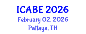 International Conference on Accounting, Business and Economics (ICABE) February 02, 2026 - Pattaya, Thailand International Conference on Accounting, Business and Economics (ICABE) February 02, 2026 - Pattaya, Thailand
