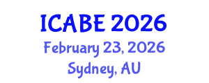 International Conference on Accounting, Business and Economics (ICABE) February 23, 2026 - Sydney, Australia International Conference on Accounting, Business and Economics (ICABE) February 23, 2026 - Sydney, Australia
